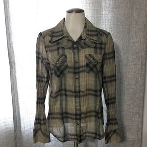 Bit & Bridle button up shirt